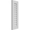 Ekena Millwork Vertical Surface Mount PVC Gable Vent: Non-Functional, w/ 3-1/2"W x 1"P Standard Frame, 12"W x 36"H GVPVE12X3601SN - alternate 4